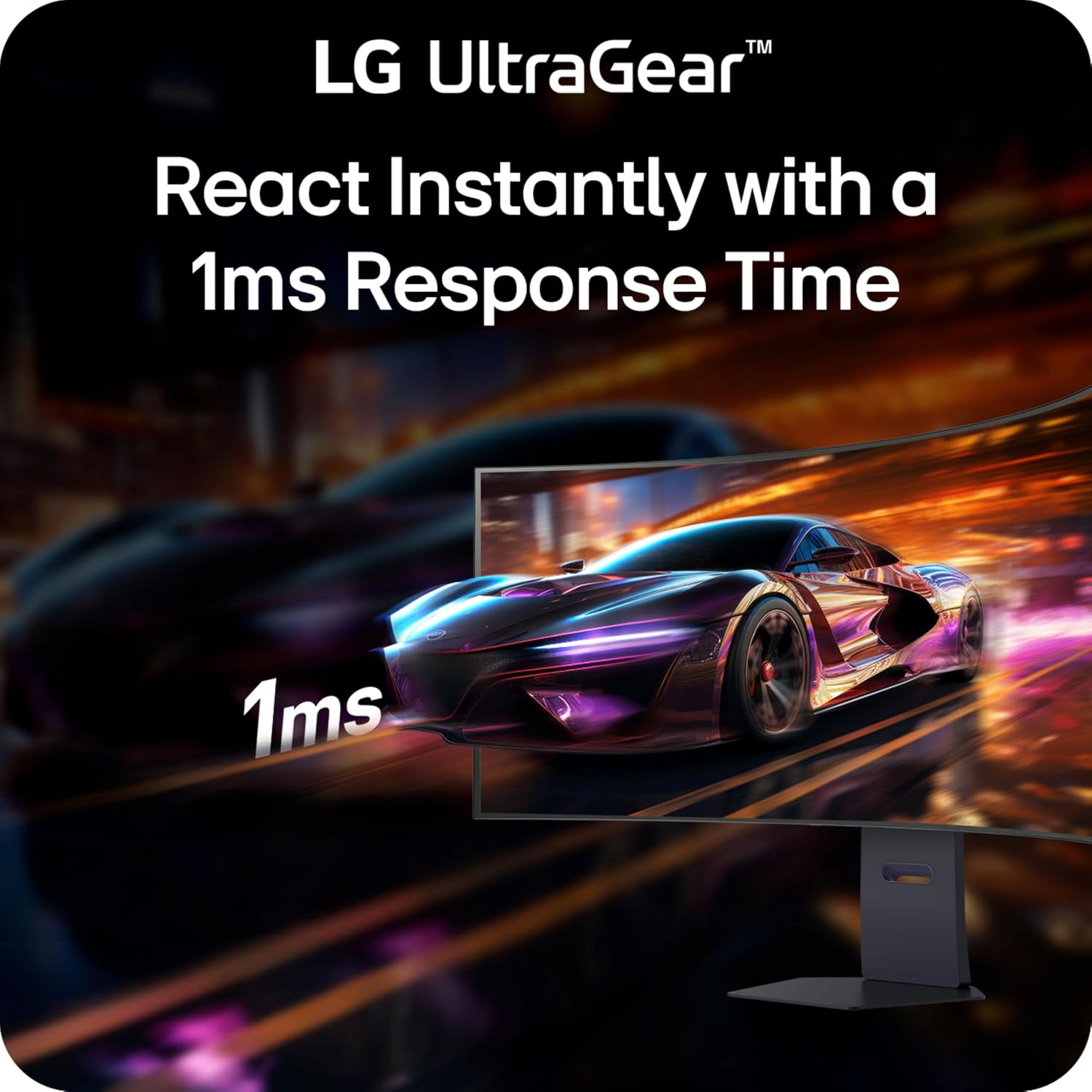 LG 37G800A-B 37-Inch Ultragear 4K UHD (3840 x 2160) Curved Gaming Monitor, 165Hz, 1ms, FreeSync Premium Pro, DisplayHDR 600, HDMI 2.1, DisplayPort, USB Type-C, Tilt/Height/Swivel Stand, Black