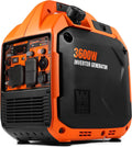 WEN Quiet and Lightweight 3600-Watt RV-Ready Portable Inverter Generator with Fuel Shut Off and CO Watchdog (56360iX)