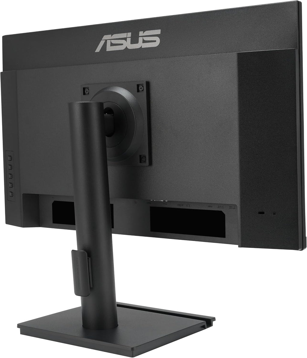 ASUS 27' 1080P Business Monitor (VA279QGS) – IPS, Full HD, Frameless, 120Hz, Adaptive-Sync, 1ms, HDMI, DisplayPort, VGA, Eye Care, Low Blue Light, Ergonomic, VESA Wall Mountable, 3 yr Warranty