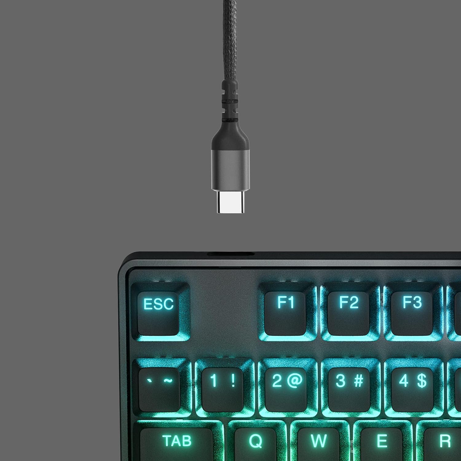 SteelSeries Apex 9 TKL - Mechanical Gaming Keyboard - Optical Switches - 2-Point Actuation - Keyless Compact Size - Removable Switches - US Layout (QWERTY)