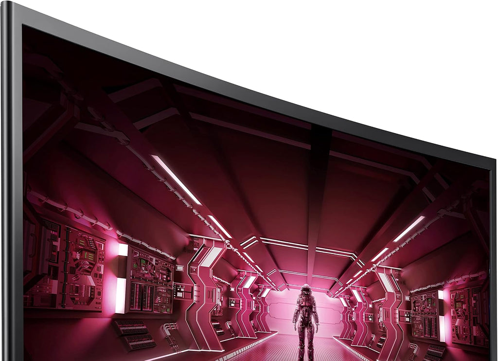 SAMSUNG 24-Inch CRG5 144Hz Curved Gaming Monitor (LC24RG50FQNXZA) â€' Computer Monitor, 1920 x 1080p Resolution, 4ms Response, FreeSync, Game Mode, HDMI