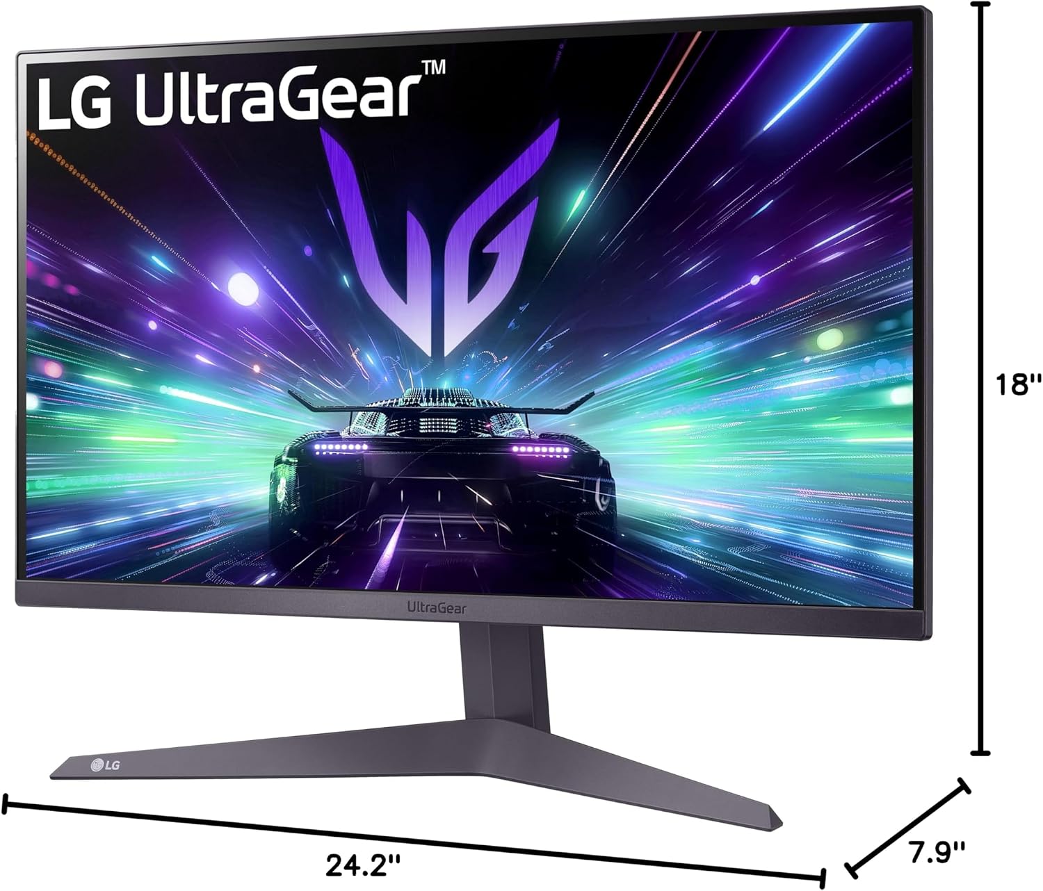 LG 27GS40W-B 27-Inch Ultragear FHD (1920 x 1080) Gaming Monitor, 180Hz, HDR10, AMD FreeSync, HDMI, DisplayPort, H/P Out, Black