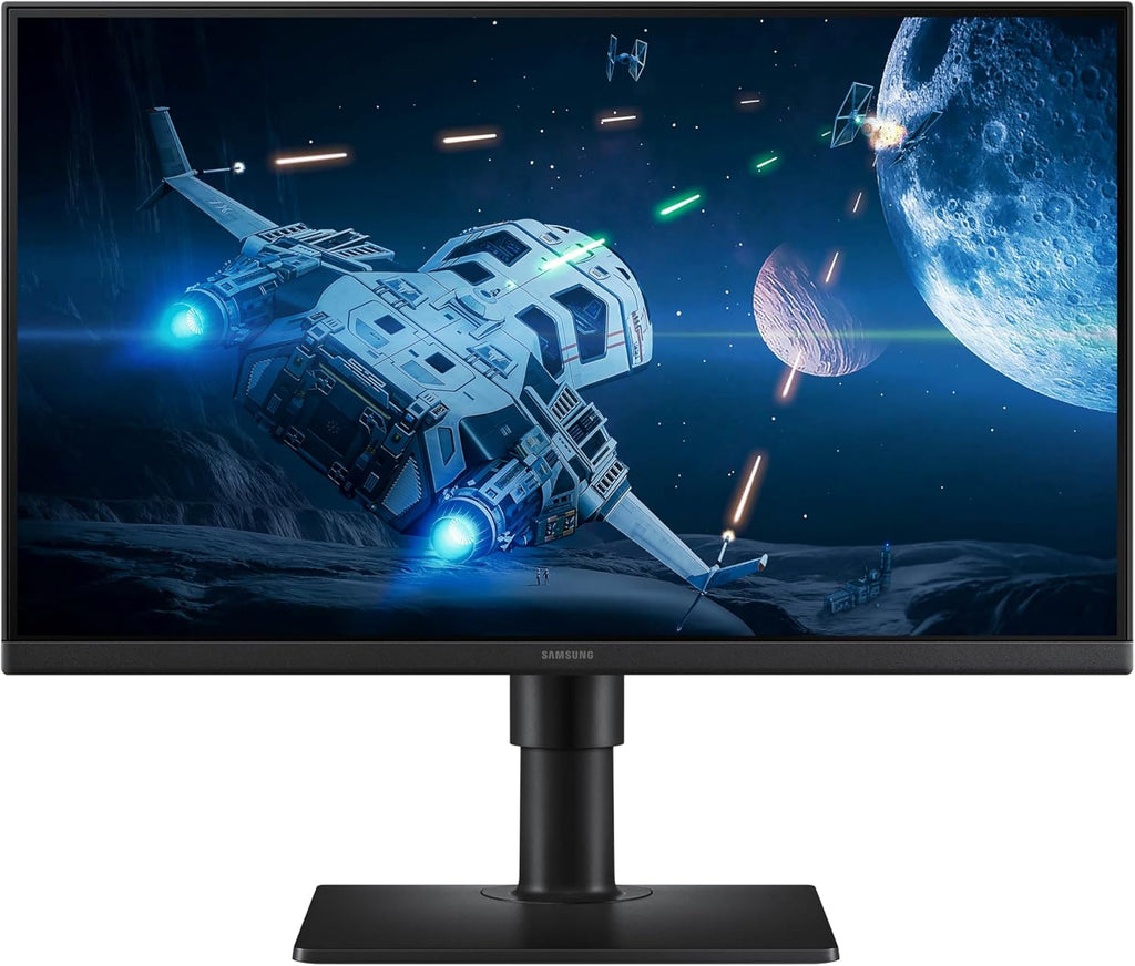 Samsung 22' (S40GD) Borderless Business Monitor with IPS Panel, 100Hz Refresh Rate, Eye Saver Mode, Ergonomic Design, Game Picture Mode, LS22D402GANXGO