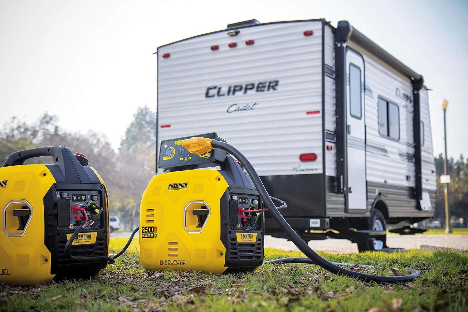 Champion Power Equipment 2500-Watt Ultralight Portable Dual Fuel Inverter Generator