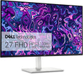 Dell S27 inch Monitor, LED FHD - 100Hz Refresh Rate 15001 Contrast Ratio, AMD FreeSync - VESA, Integrated 2x5W Speaker, HeightTiltSwivelPivot, 2 x HDMI, White