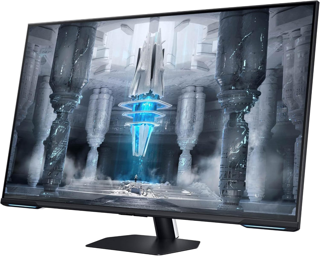 SAMSUNG 43' Odyssey Neo G7 Series 4K UHD Smart Gaming Monitor, 144Hz, 1ms, VESA Display HDR600, Quantum Matrix Technology, AMD FreeSync Premium Pro, LS43CG702NNXZA, Black