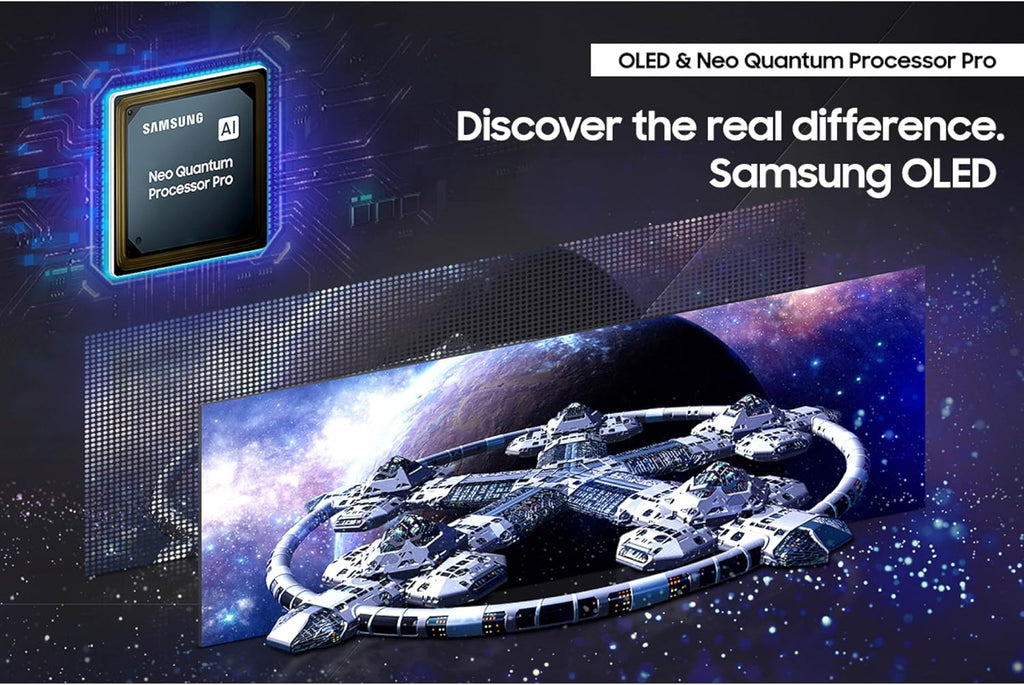 Samsung 49' Odyssey OLED G9 (G95SC) Curved Smart Gaming Monitor, QD-OLED, 240Hz, 0.03ms, FreeSync Premium Pro, G-Sync Compatible, Dual QHD, Neo Quantum Processor, LS49CG954SNXZA