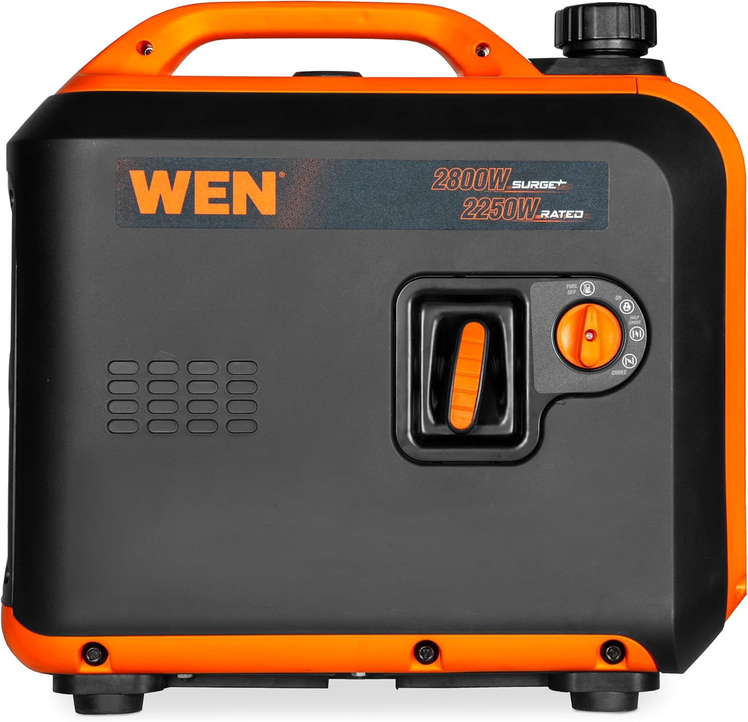 WEN 2800-Watt Inverter Generator, Quiet, Portable, and Lightweight with Fuel Shut Off and CO Watchdog (56280iX)