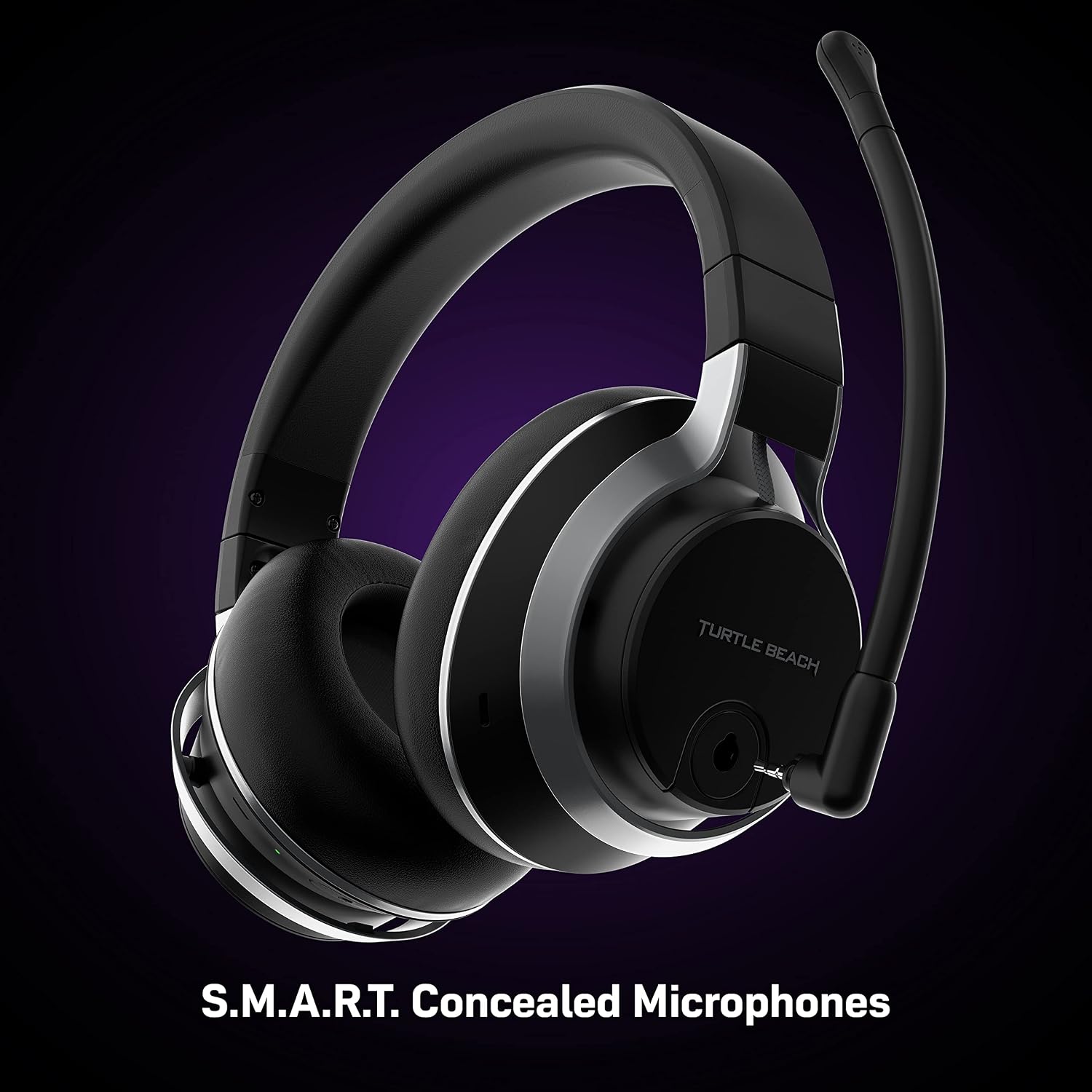 Turtle Beach Stealth Pro Multiplatform Wireless Noise-Cancelling Gaming Headset for Xbox Series X|S, Xbox One, PS5, PS4, PC, Mac, Mobile – Swappable Batteries – Black