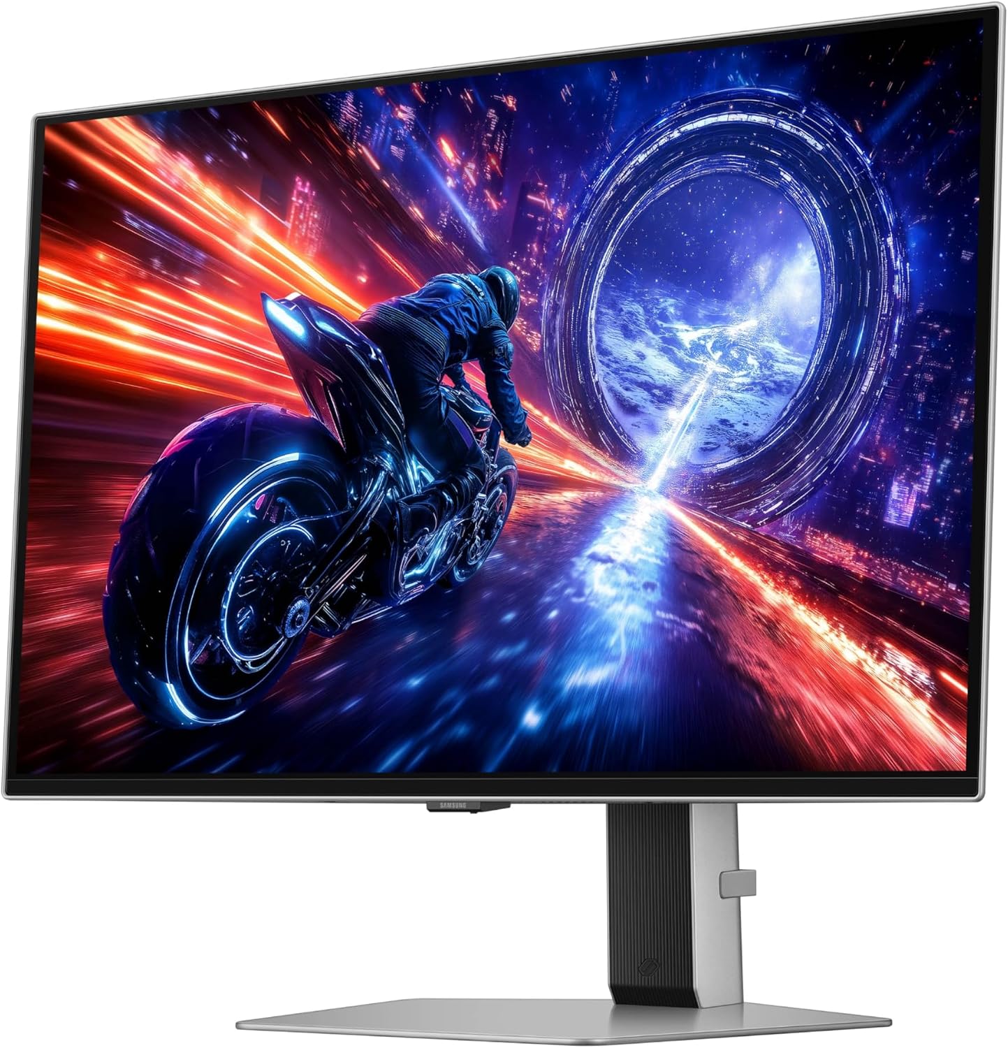Samsung 27' Odyssey OLED G6 G60SF QHD QD-OLED Gaming Monitor, 500Hz Refresh Rate, 0.03ms (GtG) Response Time, G-Sync Compatible, VESA DisplayHDR TrueBlack 500, LS27FG602SNXZA, 2025, 3 Yr Warranty