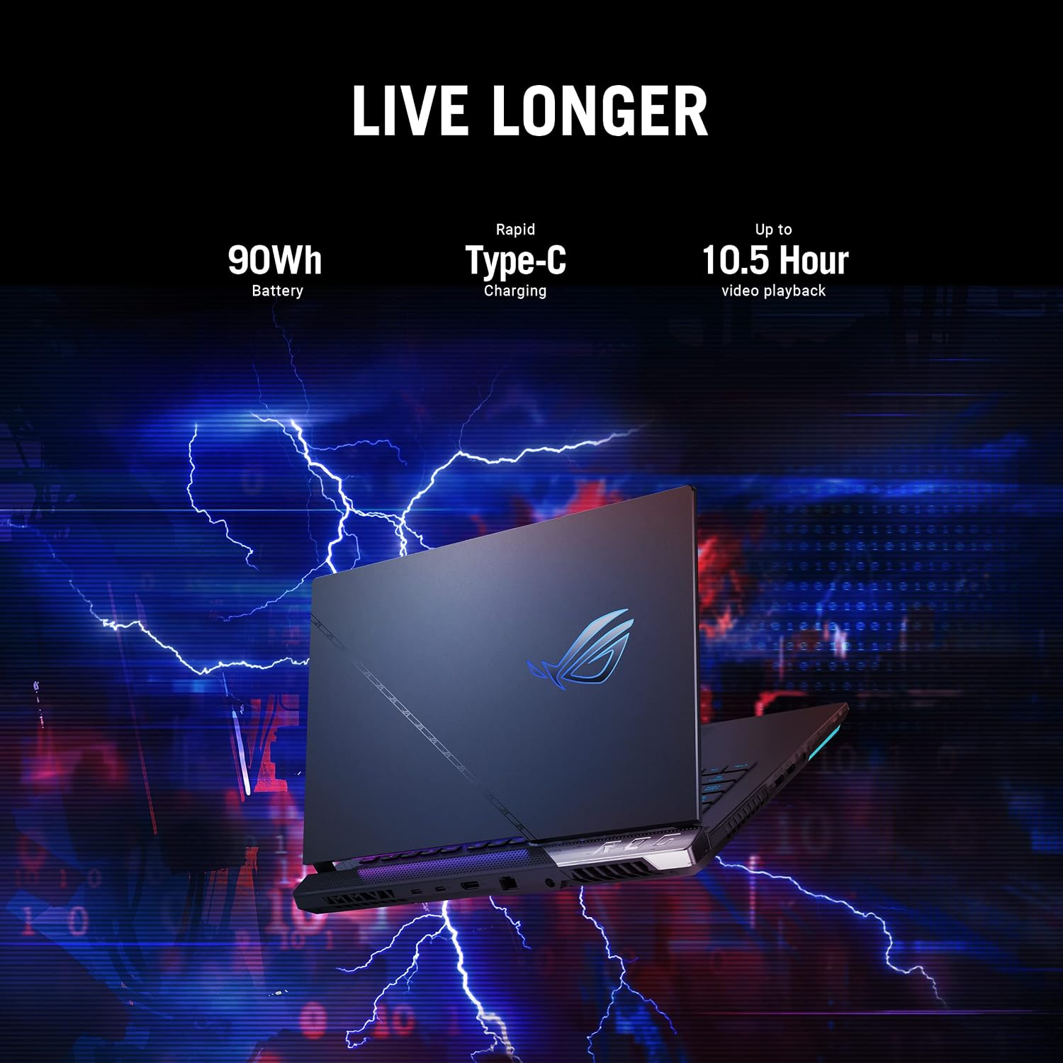 ASUS ROG Strix Scar 15 Gaming Laptop, 15.6â€ 240Hz IPS QHD Display, NVIDIA GeForce RTX 3070 Ti, Intel Core i9 12900H, 16GB DDR5, 1TB SSD, Per-Key RGB Keyboard, Windows 11 Home, G533ZW-AS94Q,Black