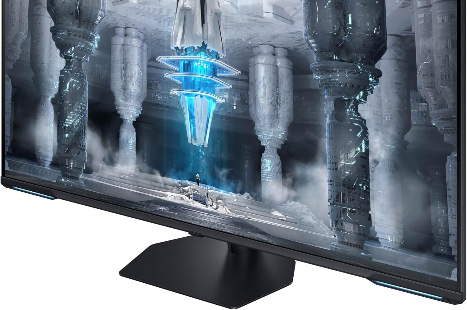 SAMSUNG 43' Odyssey Neo G7 Series 4K UHD Smart Gaming Monitor, 144Hz, 1ms, VESA Display HDR600, Quantum Matrix Technology, AMD FreeSync Premium Pro, LS43CG702NNXZA, Black