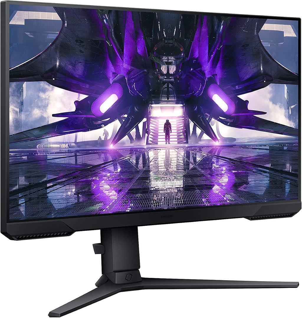 SAMSUNG 32' Odyssey G32A FHD 1ms 165Hz Gaming Monitor with Eye Saver Mode, Free-Sync Premium, Height Adjustable Screen for Gamer Comfort, VESA Mount Capability (LS32AG320NNXZA)