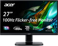 acer KB272 Hbi 27' Full HD (1920 x 1080) Zero-Frame Gaming Office Monitor AMD FreeSync Technology 100Hz 1ms (VRB) Low Blue Light Tilt HDMI & VGA Ports