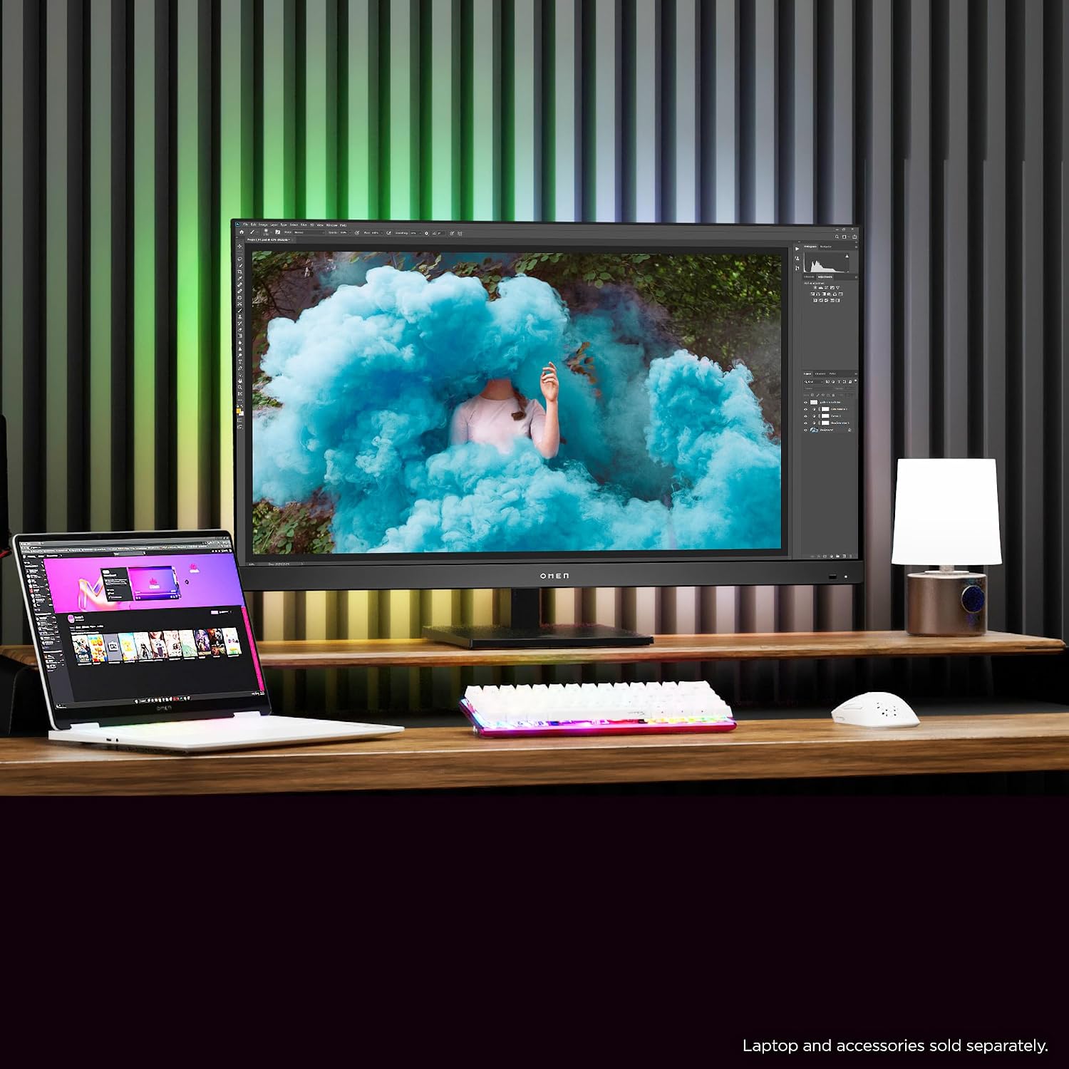 HP OMEN 31.5 inch UHD 144Hz Smart Gaming Monitor, 4K UHD Display (3840 x 2160), IPS Panel Technology, VESA DisplayHDR 400, 1ms GtG (with Overdrive), NVIDIA G-SYNC Compatible, Black, OMEN 32x (2025)