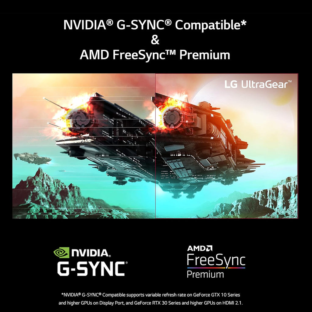 LG 27' Ultragear™ OLED QHD Gaming Monitor with 240Hz .03ms GtG & nVIDIA® G-SYNC® Compatible
