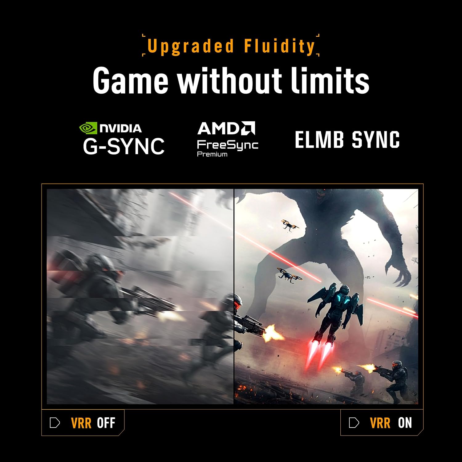 ASUS TUF Gaming Series 5 27' 1080P Monitor (VG279QML5A) - Fast-IPS, 240Hz, 0.3ms, G-SYNC Compatible, FreeSync Premium, 99% sRGB, Height Adjustable, DisplayWidget, Gaming AI, 3 yr Warranty