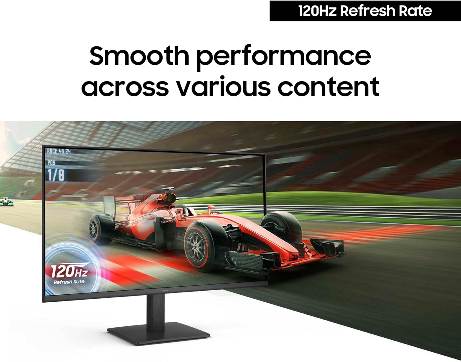 Samsung 27' S3 (S32GF) FHD High Resolution 120Hz Monitor with IPS Panel, Flicker Free, Eye Saver Mode, LS27F320GANXZA, 2025