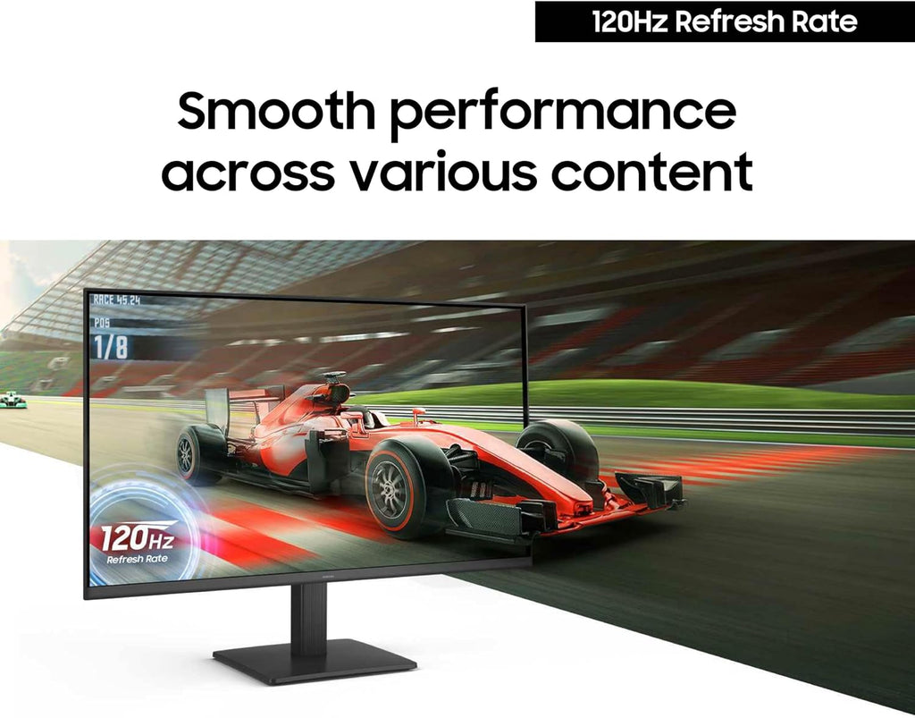 Samsung 24' S3 (S32GF) FHD High Resolution 120Hz Monitor with IPS Panel, Flicker Free, Eye Saver Mode, LS24F320GANXZA, 2025