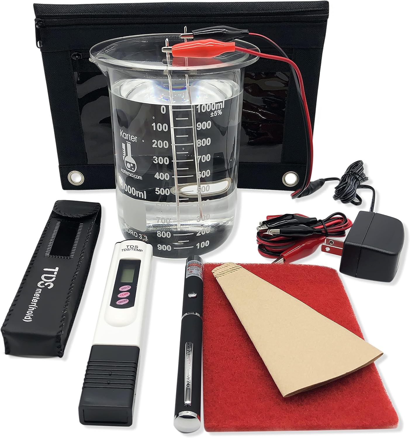 Original 12V Ionic-Nano Colloidal Silver Generator Kit with 99.995% Pure Silver Wire – Just Add Distilled Water and a Jar!