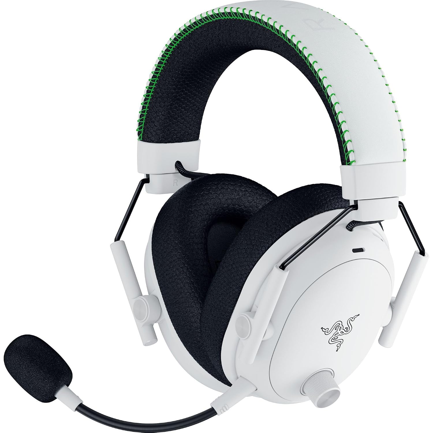 Razer BlackShark V3 Pro Wireless ANC Gaming Headset for Xbox: Full Band Mic - 50mm Driver - 2.4 GHz, Bluetooth, USB, 3.5mm - Works with PC, Mac, PS5, Nintendo Switch - Long Battery Life - White