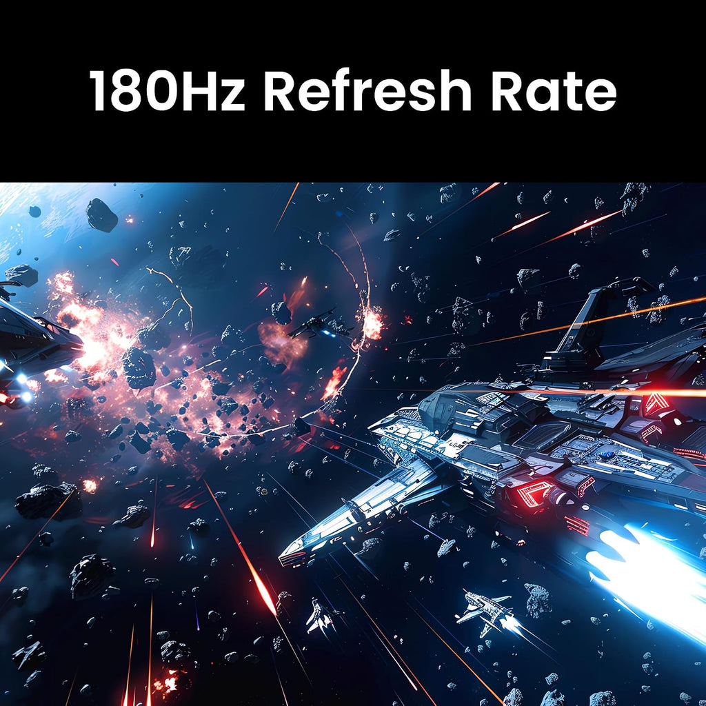 BenQ MOBIUZ EX271 27' FHD 180Hz Refresh Rate 1ms GTG, AMD FreeSync DP 1.2 HDMI 2.0 USB Hub Gaming Monitor 95% P3 AMD FreeSync AI Game Color Mode Game Color Database 2.5W Built-in Speakers