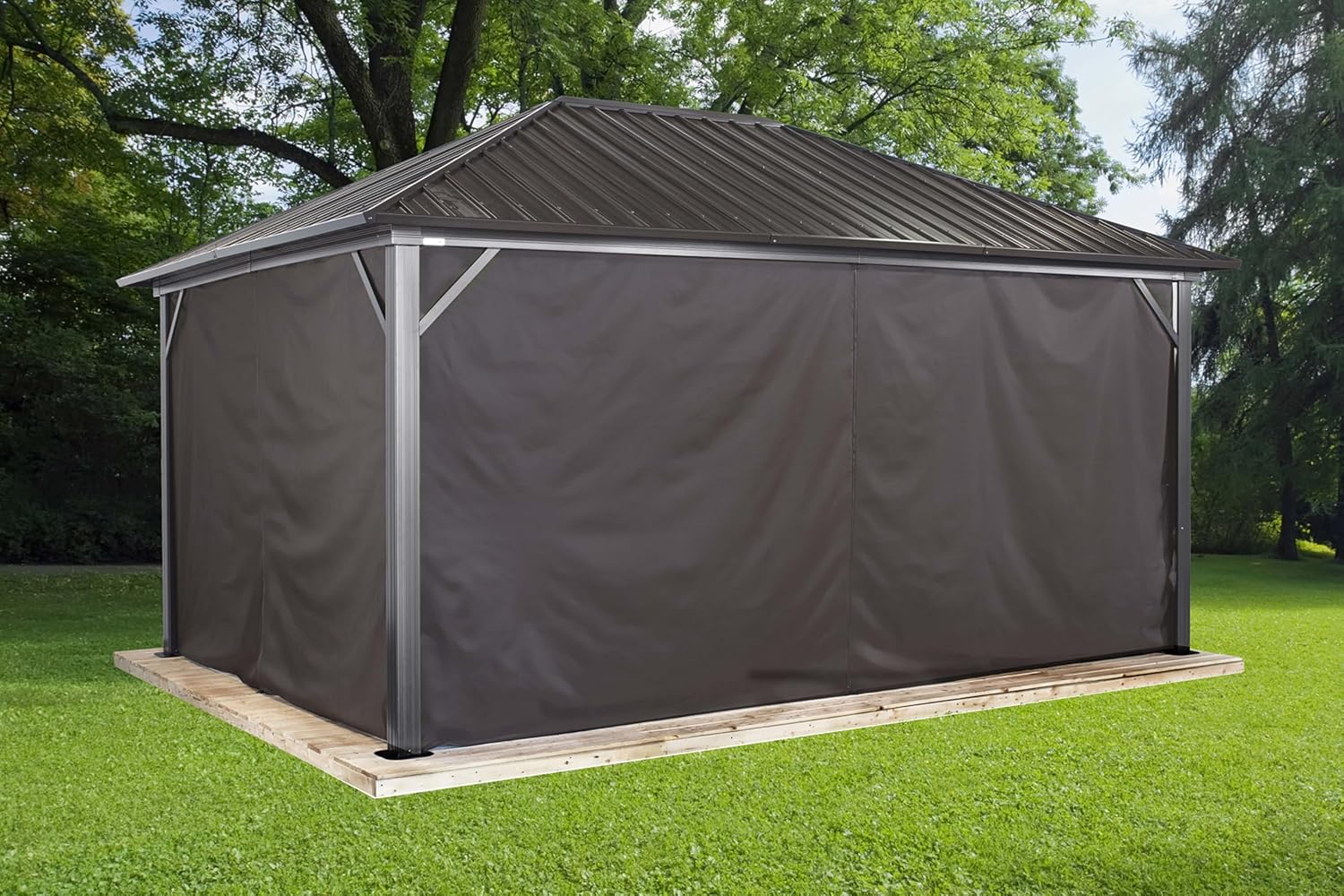 Sojag 135-8163889 Privacy Curtains, 10' x 14'