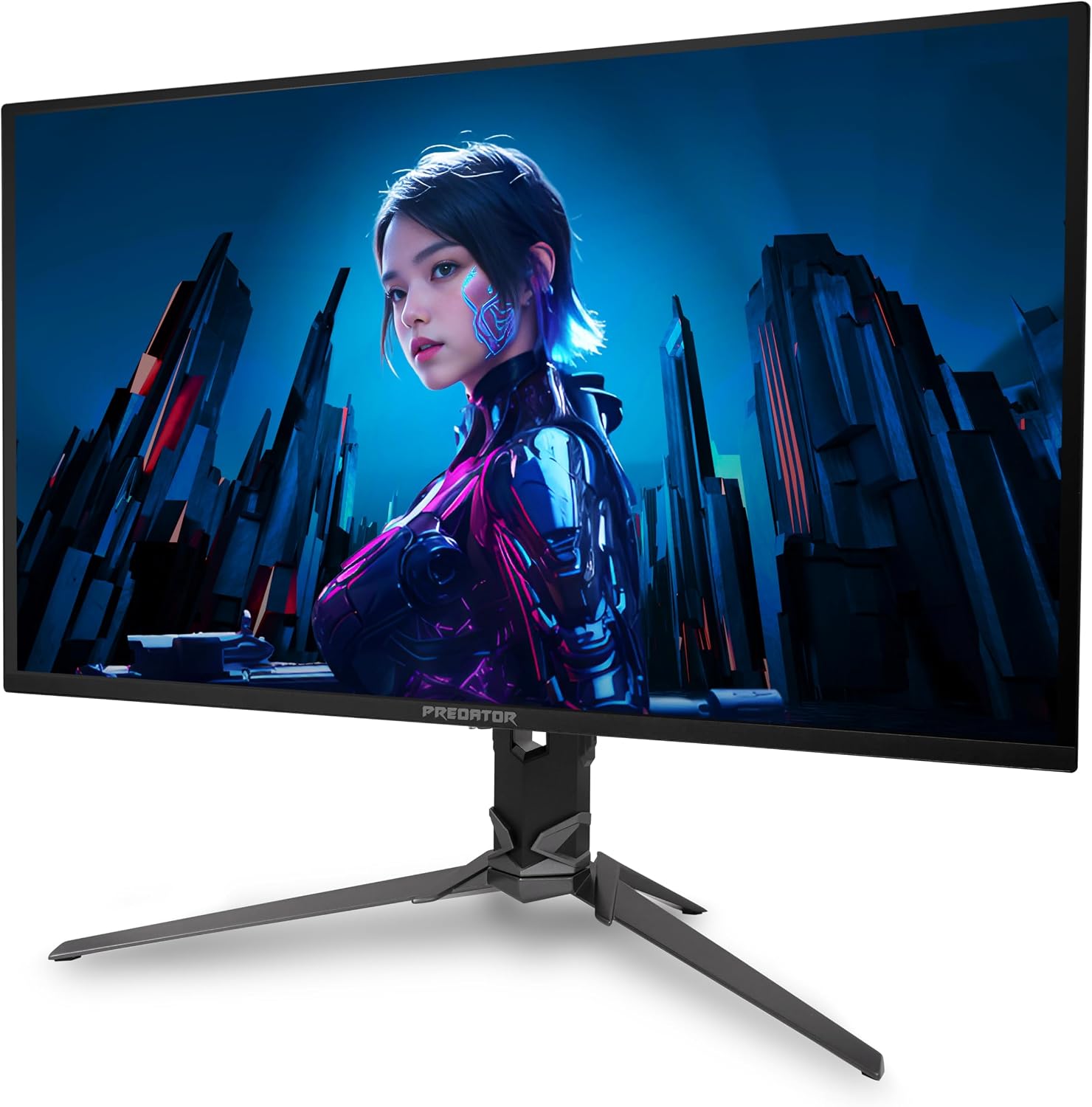 acer Predator Gaming Monitor | 31.5' UHD 3840 x 2160 OLED | AMD FreeSync Premium Pro | 240Hz | 0.03ms | VESA DisplayHDR True Black 400 | DCI-P3 99% | Display Port 1.4 & 2 x HDMI 2.1 | X32 X2bmiiphx