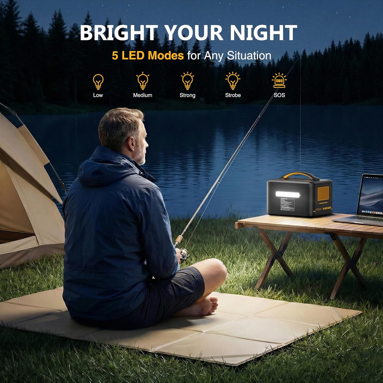 VTOMAN 2376Wh Portable Power Station, Jump 1500X Solar Generator with Extra Battery, 3000W Peak Durable LiFePO4 (LFP) Battery Station with 1500W AC Outlets, PD 100W for Home Backup & RV/Van Camping
