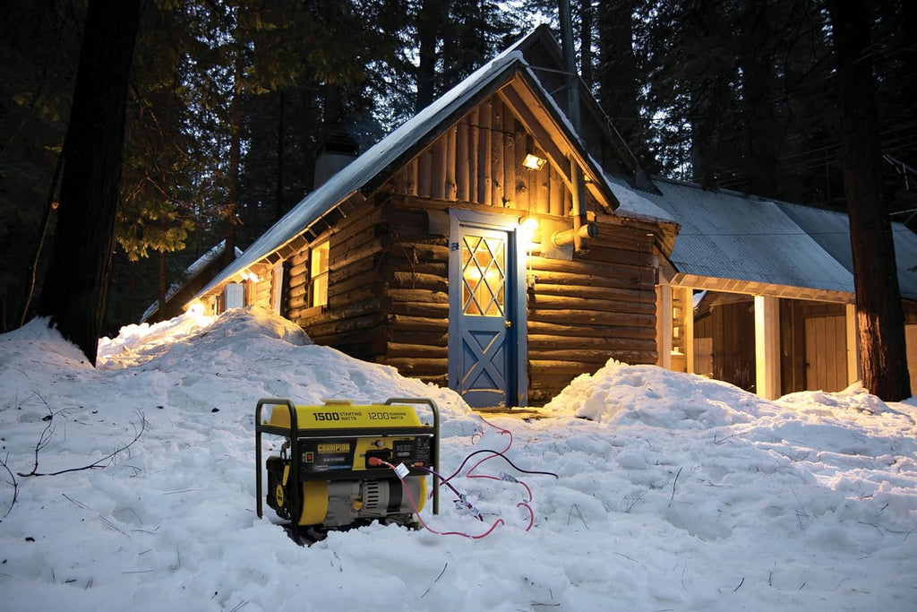 Champion Power Equipment 1500-Watt Portable Generator with CO Shield