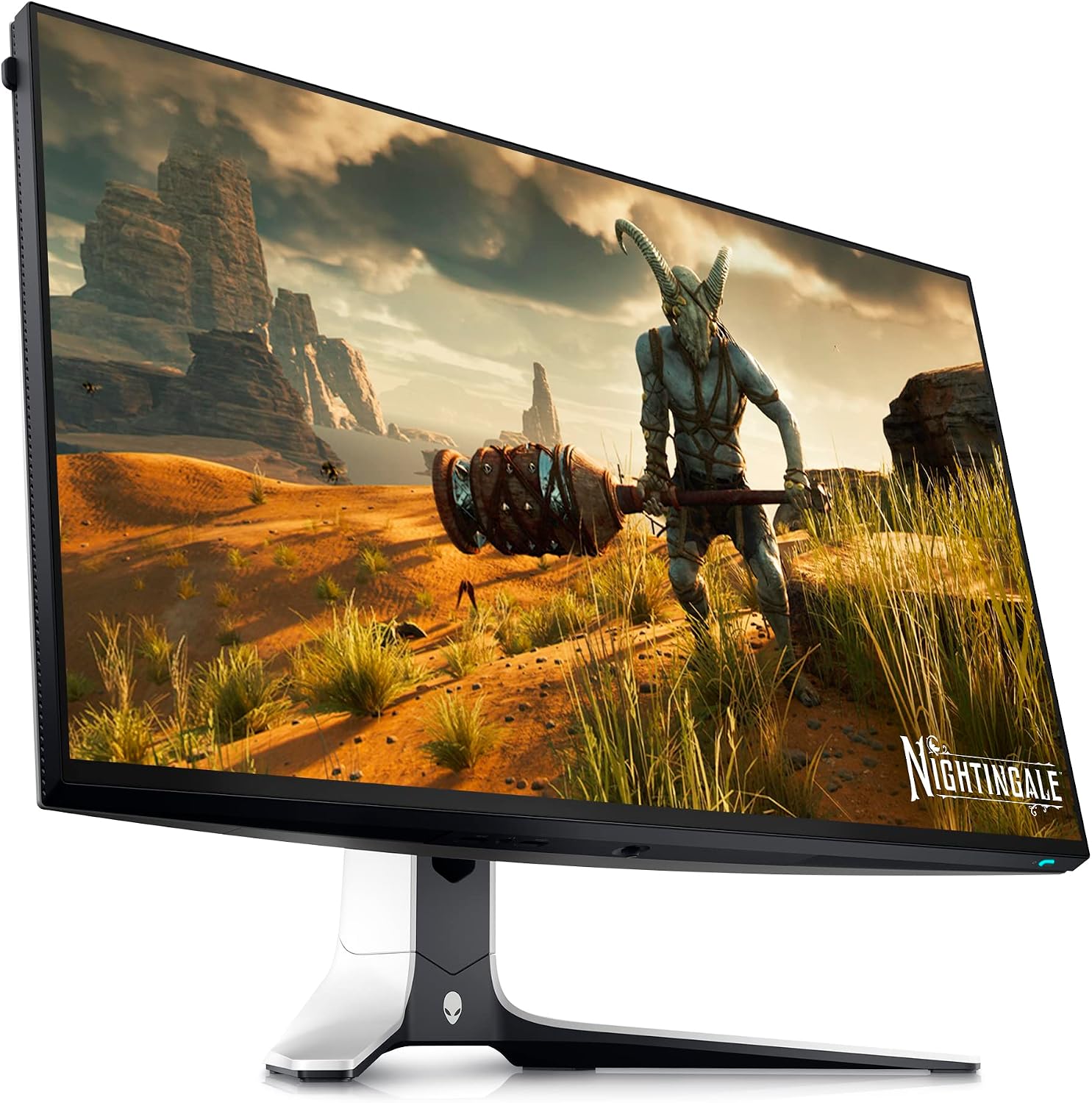 Alienware AW2723DF Gaming Monitor - 27-inch (2560 x 1440) 240Hz Display (DP 1.4), 1ms Response Time, NVIDIA G-Sync, Preset OSD Modes, Height/Tilt/Swivel/Pivot Adjustability - Lunar Light