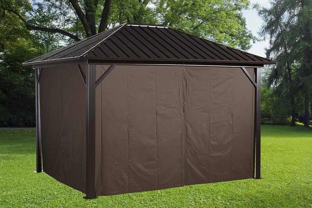 Sojag 135-8163896 Privacy Curtains, 12' x 12'
