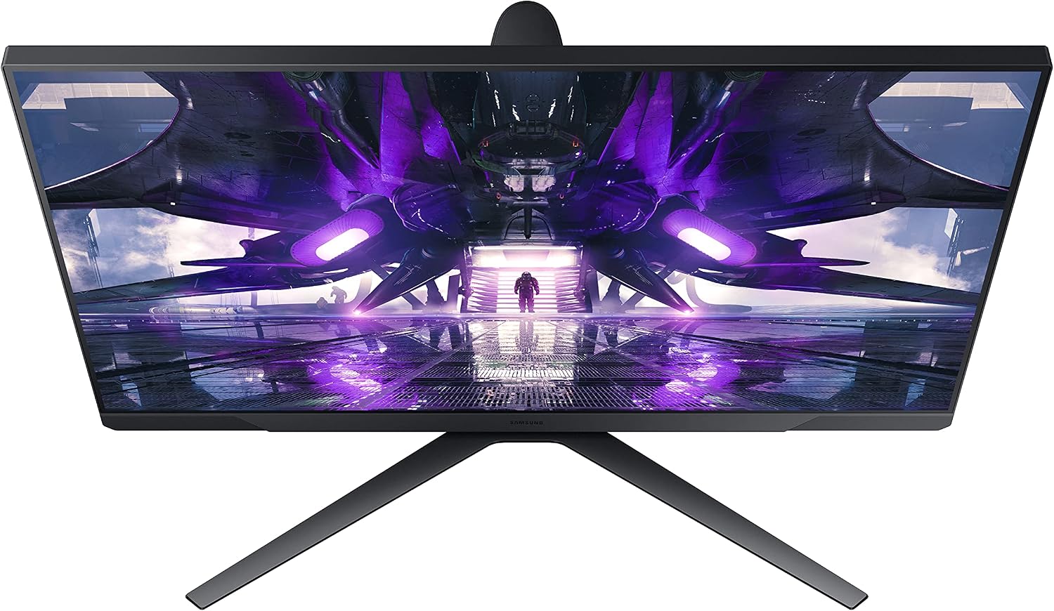 SAMSUNG 32' Odyssey G32A FHD 1ms 165Hz Gaming Monitor with Eye Saver Mode, Free-Sync Premium, Height Adjustable Screen for Gamer Comfort, VESA Mount Capability (LS32AG320NNXZA)