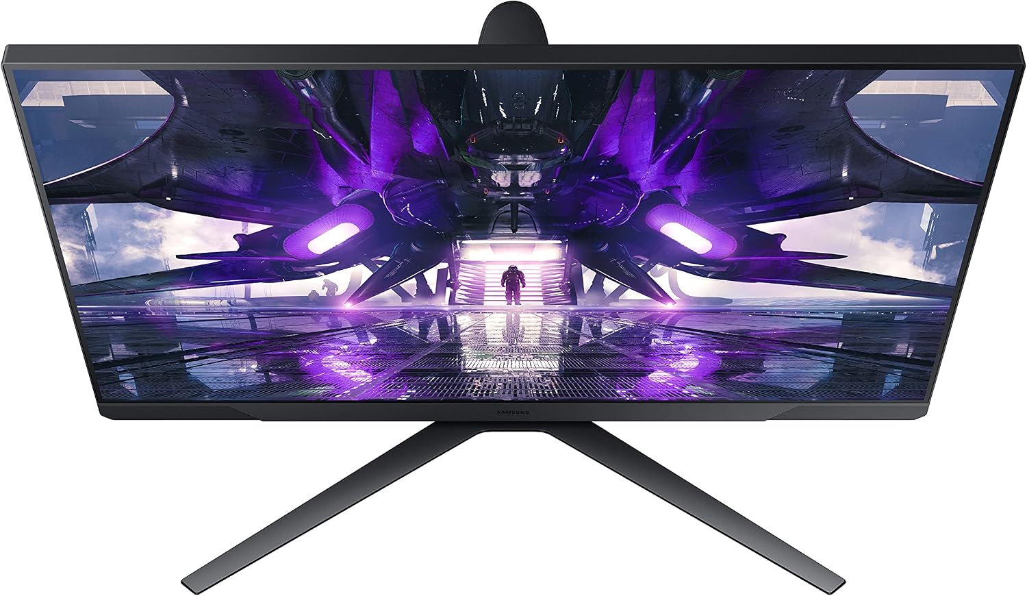 SAMSUNG 27' Odyssey G32A FHD 1ms 165Hz Gaming Monitor with Eye Saver Mode, Free-Sync Premium, Height Adjustable Screen for Gamer Comfort, VESA Mount Capability (LS27AG320NNXZA)