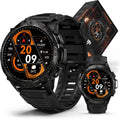 CARBINOX Blaze Smart Watch with GPS – Rugged Fitness Trackers, IP69K Waterproof, 170+ Sports Modes, Gorilla Glass, Make/Receive Calls, Android & iOS Compatible