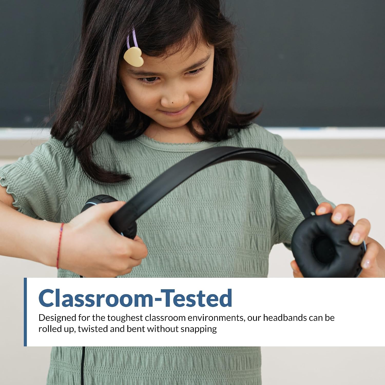 Cyber Acoustics 3.5mm Stereo Headset (AC-5002-10) – Durable, Crisp, and Clear Communication in Classrooms and at Home - 10 Pack
