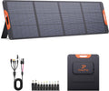 ZOUPW 200W Portable Solar Panel for Power Station,23.5% Efficiency Mono Foldable Solar Charger with 4 Kickstands for Jackery 1000 V2/Bluetti/EcoFlow/Anker,IP67 Waterproof for Camping RV Power Backup