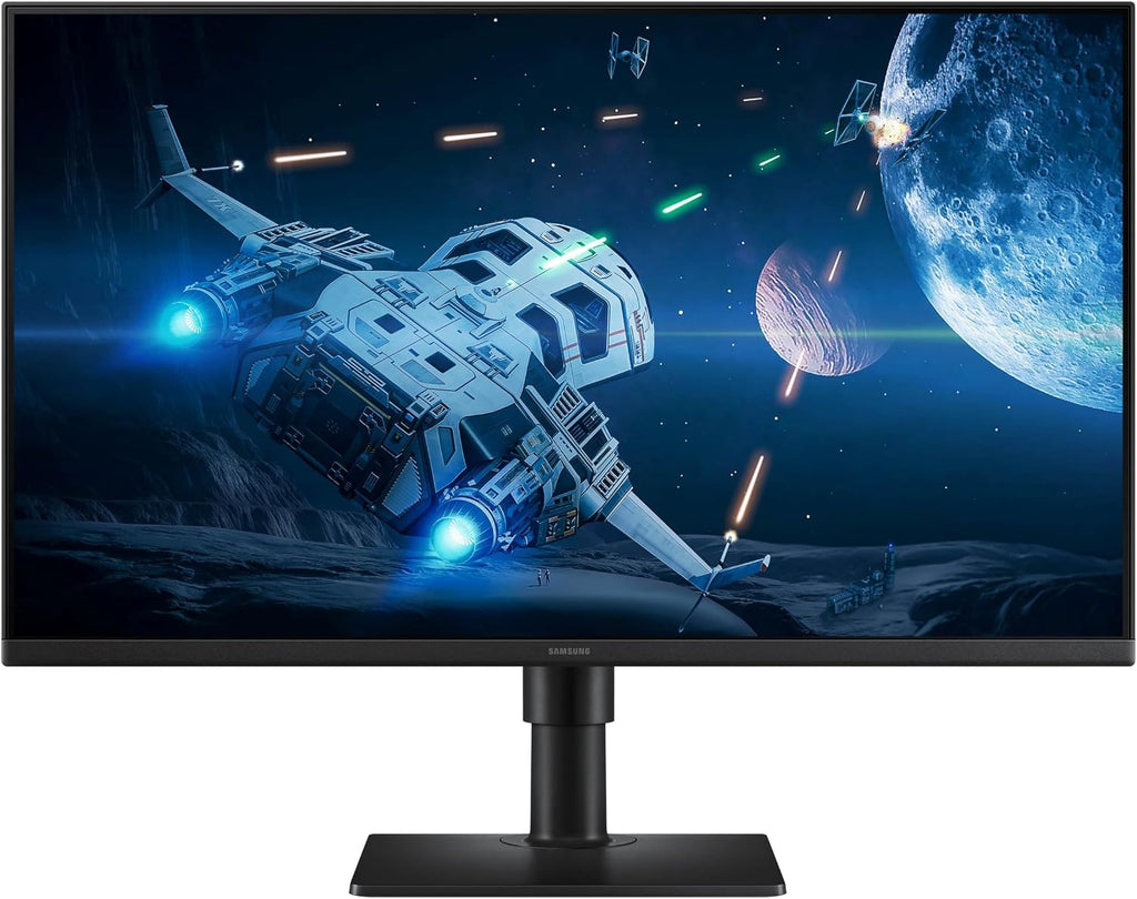 Samsung 27' (S40GD) Borderless Business Monitor with IPS Panel, 100Hz Refresh Rate, Eye Saver Mode, Ergonomic Design, Game Picture Mode, LS27D402GANXGO, 3 Yr Warranty