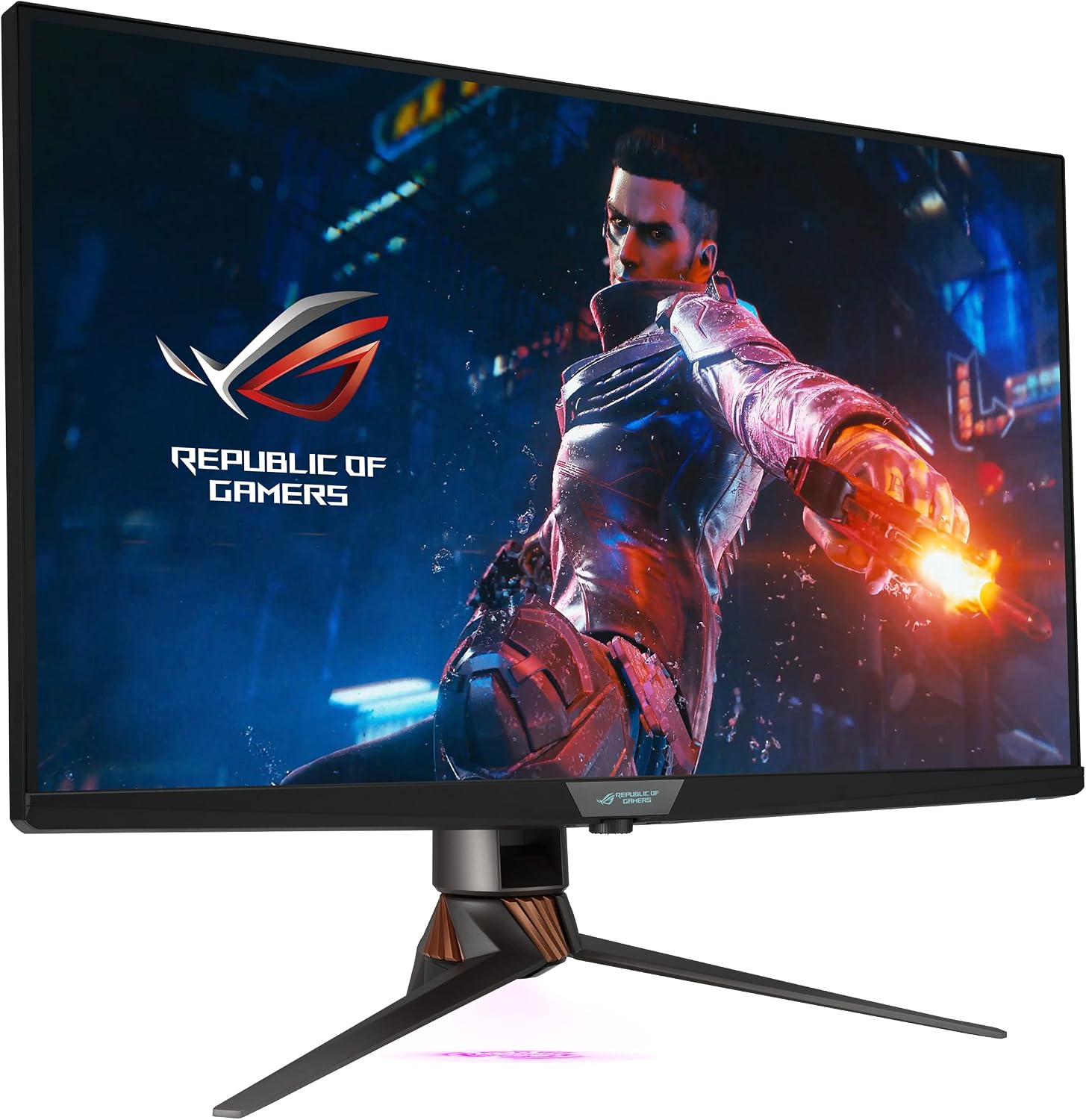 ASUS ROG Swift 32' 4K HDR 144Hz DSC Gaming Monitor (PG32UQX) - UHD (3840 x 2160), Mini-LED IPS, G-SYNC Ultimate, Local dimming, Quantum Dot Technology, DisplayHDR 1400, Eye Care, DisplayPort, HDMI