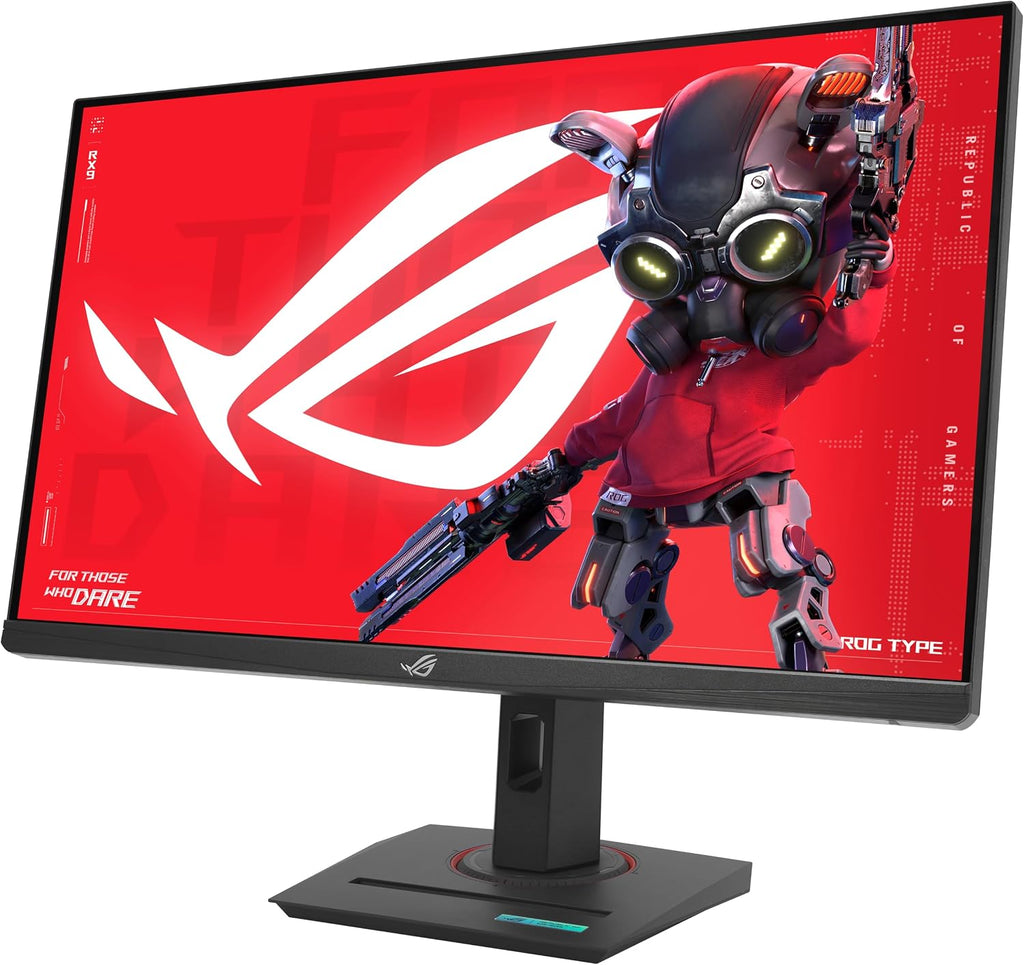 ASUS ROG Strix 27' 1440P USB-C HDR Gaming Monitor (XG27ACG) -QHD, 180Hz, 1ms, Fast IPS, DCI-P3 95%, Extreme Low Motion Blur Sync, G-Sync Compatible, Tripod Socket, Aura Sync, AI Gaming, 3yr Warranty
