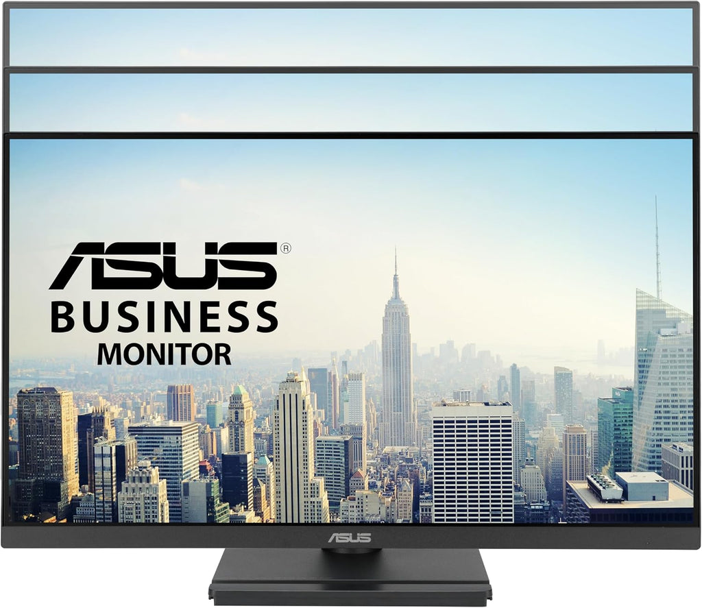 ASUS 27' 1080P Business Monitor (VA279QGS) – IPS, Full HD, Frameless, 120Hz, Adaptive-Sync, 1ms, HDMI, DisplayPort, VGA, Eye Care, Low Blue Light, Ergonomic, VESA Wall Mountable, 3 yr Warranty