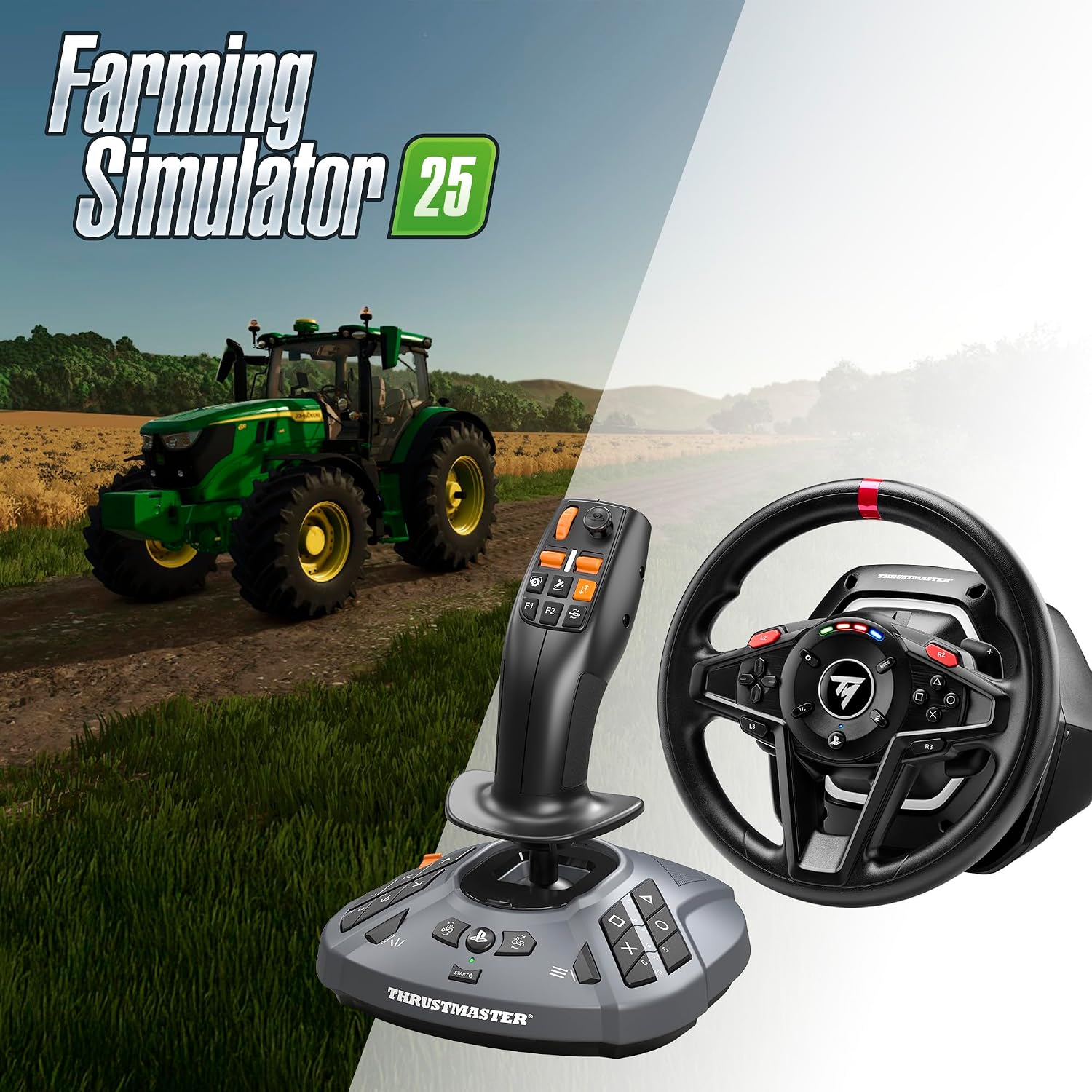Thrustmaster T128P Simtask Farming Pack (compatible w Playstation & PC)