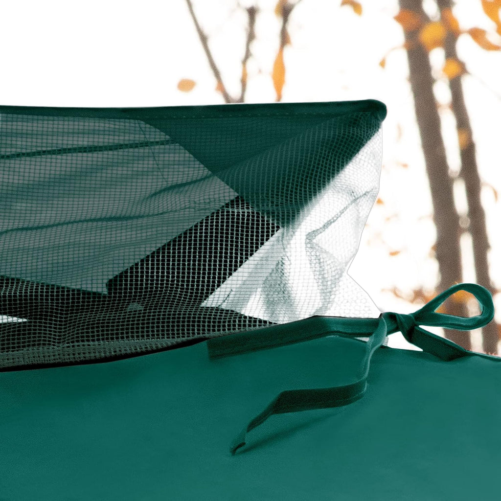 Joyside Pop Up Canopy Tent - 11'x11' Green Gazebo with Mosquito Netting
