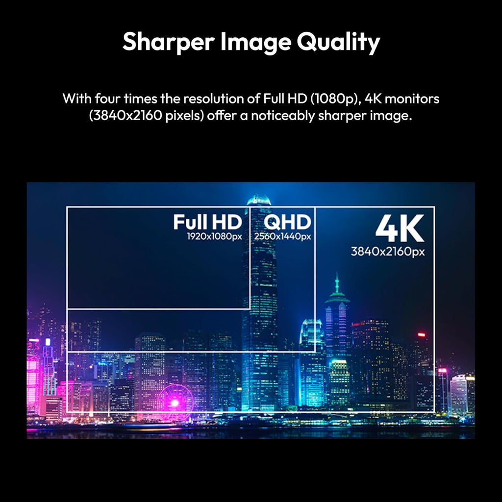 Pixio PX27U Wave 27 inch 160Hz Refresh Rate 4K 3840x2160p Resolution Fast IPS Panel 1ms GTG Response Time Black Tilt Adjustable Gaming Monitor with Adaptive Sync