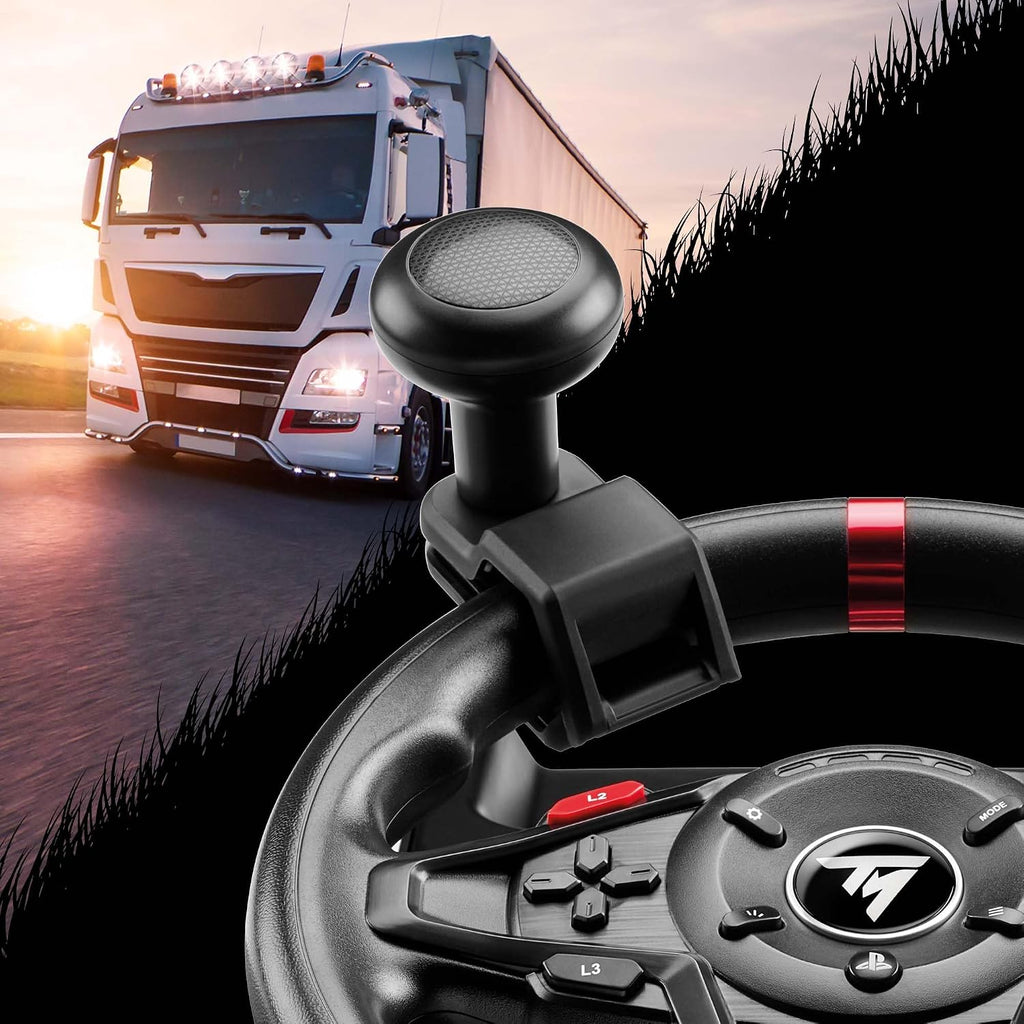 Thrustmaster T128 SimTask Pack, T128 Racing Wheel and Steering Kit Attachment for Simulation Gaming (Compatible with Playstation 5 and PC)