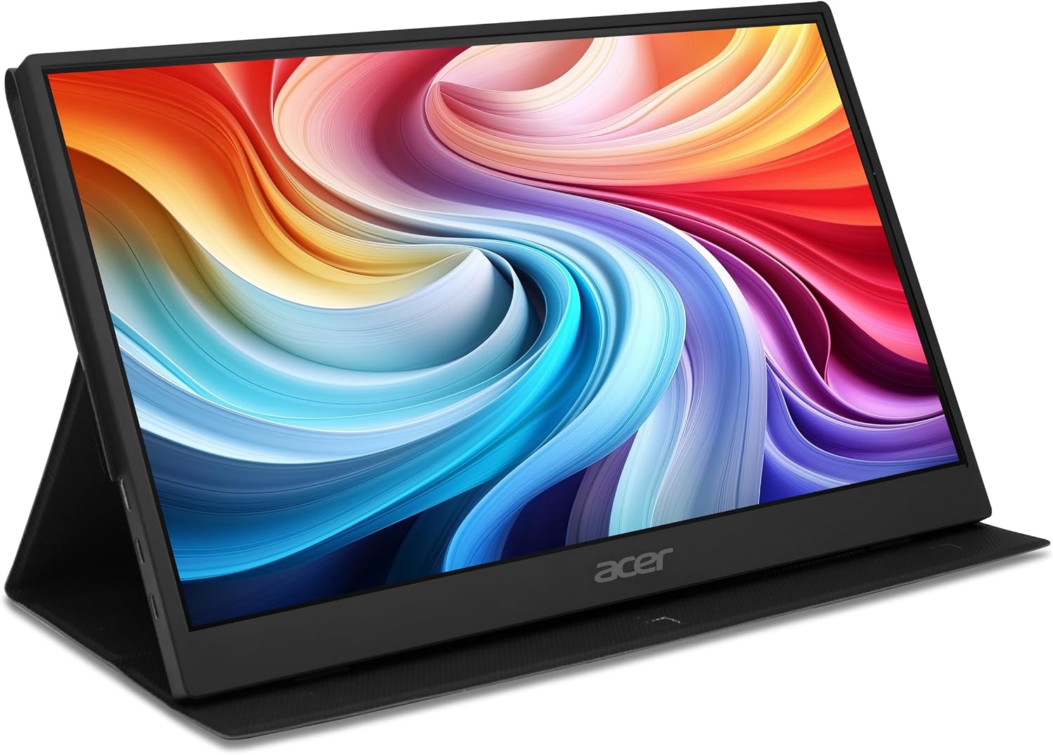 acer Nitro Portable Gaming Monitor | 15.6' FHD IPS | 165Hz | AMD FreeSync | Ultra Slim Design | External Monitor for Laptop PC/Mac | 2-USB Type-C Ports, 1-Mini HDMI & 1-Audio Out | PG161Q Pbmiuux