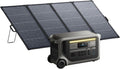 Anker SOLIX F3000 Portable Power Station with 400W Bifacial Solar Panel, 3,072 Wh, 6,000W Fast Recharging, Solar Generator for Home Backup, Expandable to 24 kWh, for Power Outages, RVs and Camping