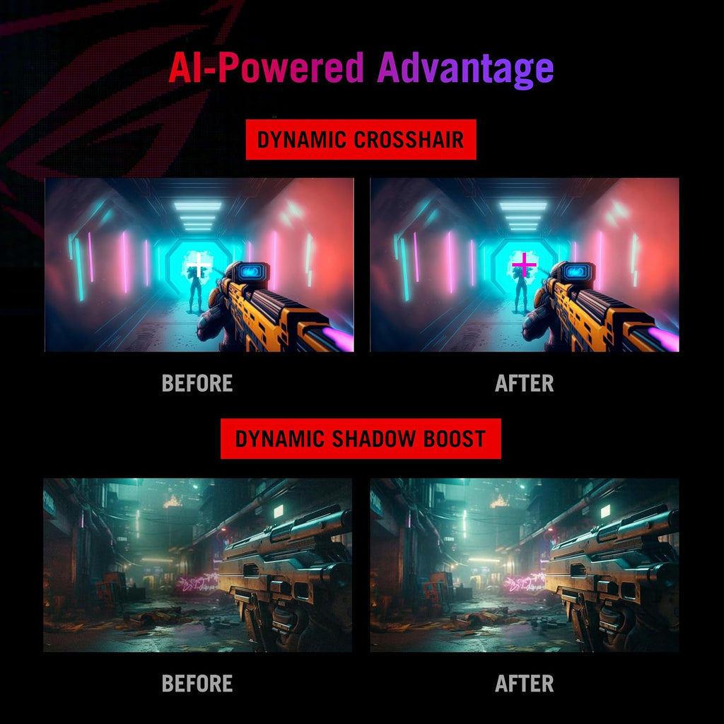 ASUS ROG Strix 27' 1440P USB-C HDR Gaming Monitor (XG27ACMS) – QHD (2560 x 1440), 320Hz, 0.3ms, Fast IPS, Extreme Low Motion Blur Sync, G-SYNC Compatible, DisplayWidget, Tripod Socket, 3 yr Warranty
