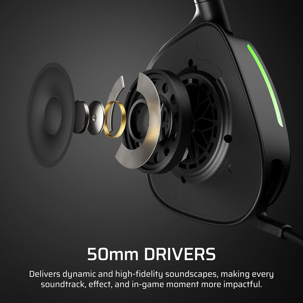 Corsair Void v2 MAX Wireless Multiplatform Gaming Headset for Xbox Series X|S, Xbox One, PC, PS5, PS4, Switch 2, Mobile - Simultaneous 2.4GHz+Bluetooth, 70Hr Battery, Clear Microphone - Carbon