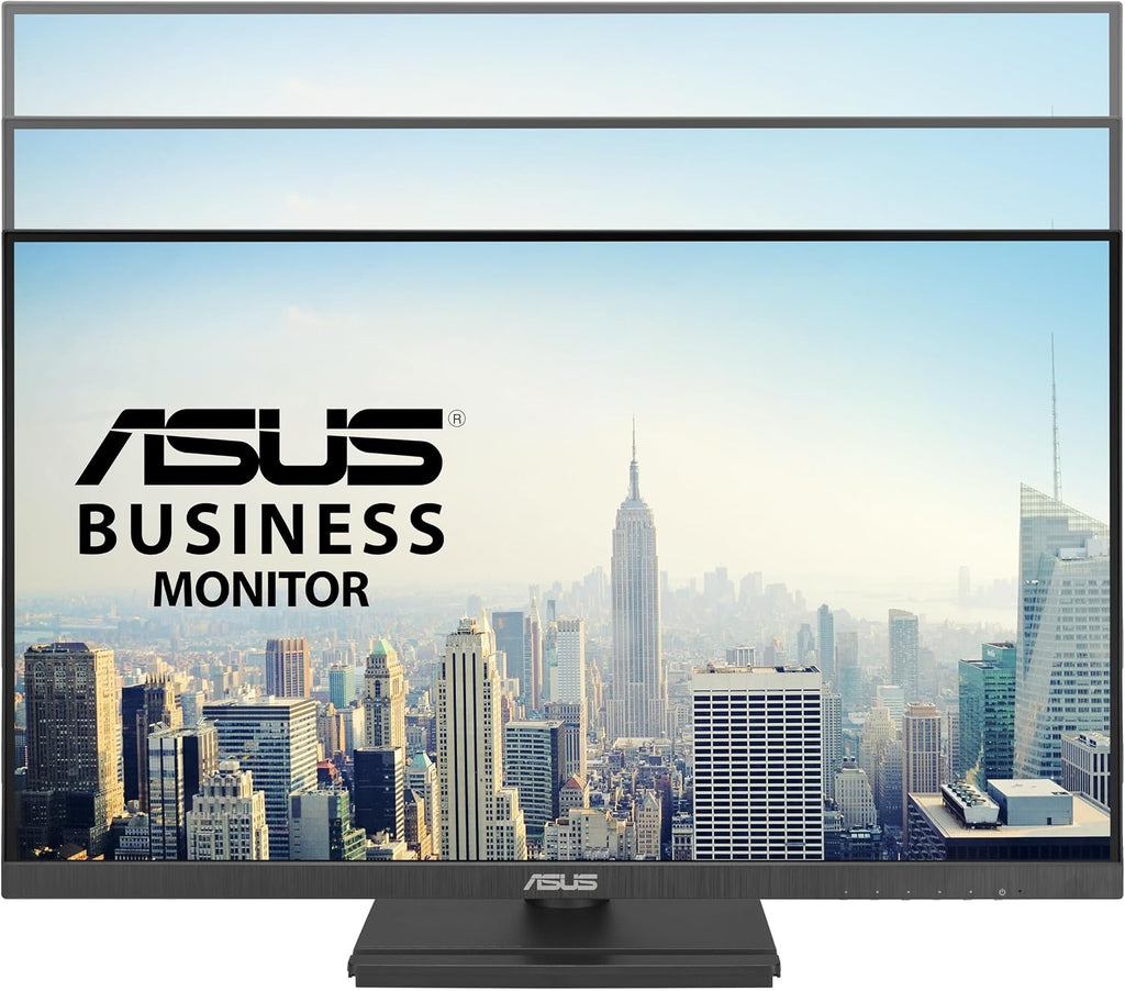 ASUS 27' 1080P Business Monitor (VA27DQFS) - IPS, 100Hz, 1ms, Adaptive-Sync, HDMI, DisplayPort, VGA, for Working and Gaming, Ergo Design, Blue Light Filter, Flicker Free, 3 yr Warranty TAA Compliant